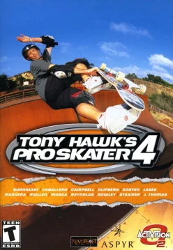 Cover zu TONY HAWK'S PRO SKATER 4