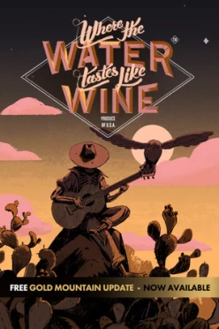 Cover zu WHERE THE WATER TASTES LIKE WINE