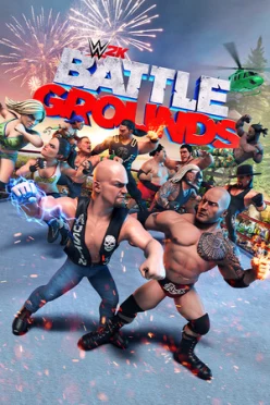Cover zu WWE 2K BATTLEGROUNDS