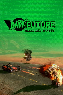 Cover zu DARK FUTURE - BLOOD RED STATES
