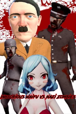 Cover zu INGLORIOUS WAIFU VS NAZI ZOMBIES