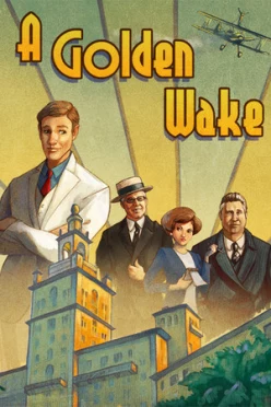 Cover zu A GOLDEN WAKE