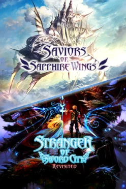 Cover zu SAVIORS OF SAPPHIRE WINGS / STRANGER OF SWORD CITY REVISITED
