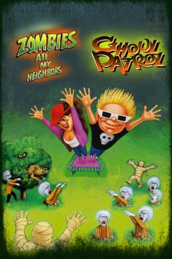 Cover zu ZOMBIES ATE MY NEIGHBORS AND GHOUL PATROL