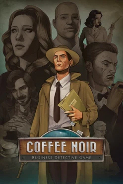 Cover zu COFFEE NOIR - BUSINESS DETECTIVE GAME