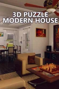 Cover zu 3D PUZZLE - MODERN HOUSE