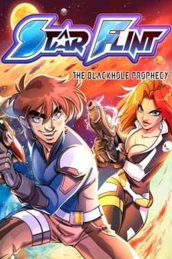 Cover zu STARFLINT THE BLACKHOLE PROPHECY