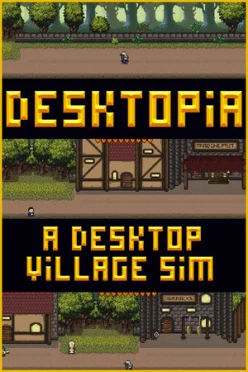 Cover zu DESKTOPIA - A DESKTOP VILLAGE SIMULATOR