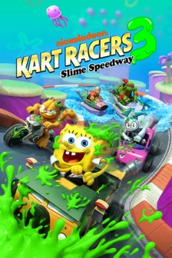 Cover zu NICKELODEON KART RACERS 3 - SLIME SPEEDWAY