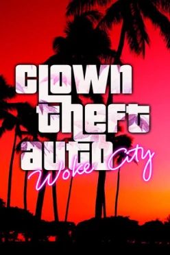 Cover zu CLOWN THEFT AUTO - WOKE CITY