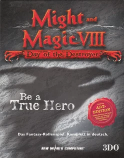 Cover zu MIGHT AND MAGIC VIII - DAY OF THE DESTROYER