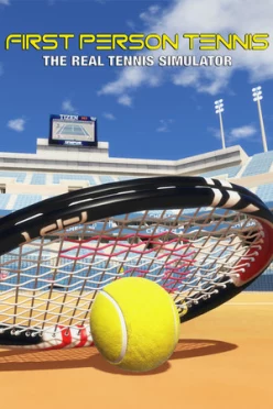 Cover zu FIRST PERSON TENNIS - THE REAL TENNIS SIMULATOR VR