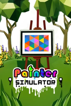 Cover zu PAINTER SIMULATOR - SPIELE, MALE UND ERSCHAFFE DEINE WELT