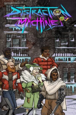 Cover zu DISTRACTION MACHINE