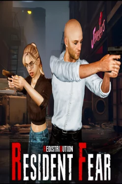 Cover zu RESIDENT FEAR  - REDISTRIBUTION