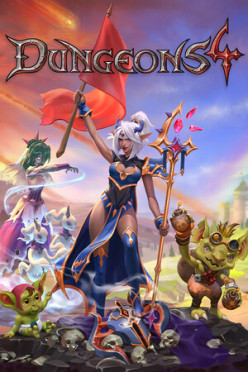 Cover zu Dungeons 4