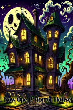 Cover zu NOW OPEN! HORROR HOUSE