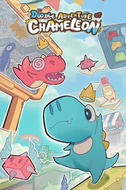 Cover zu DOODLE ADVENTURE OF CHAMELEON