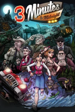 Cover zu 3 MINUTES TO MIDNIGHT - A COMEDY GRAPHIC ADVENTURE
