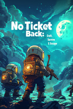 Cover zu No Ticket Back - Craft, Survive & Escape