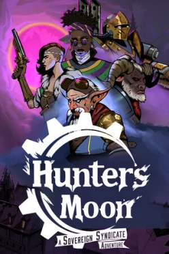 Cover zu HUNTER'S MOON - A SOVEREIGN SYNDICATE ADVENTURE