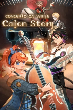 Cover zu CONCERTO ON WHITE - CAJON STORY