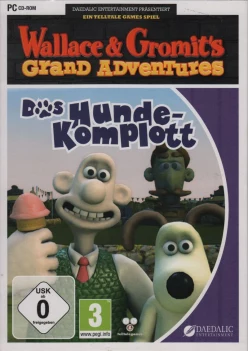 Cover zu WALLACE & GROMIT'S GRAND ADVENTURES - DAS HUNDE-KOMPLOTT