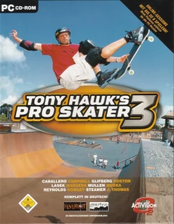 Cover zu TONY HAWKS PRO SKATER 3